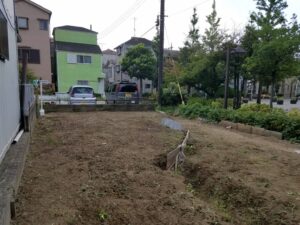 東京都北区B様の草刈りの施工事例後の写真です。